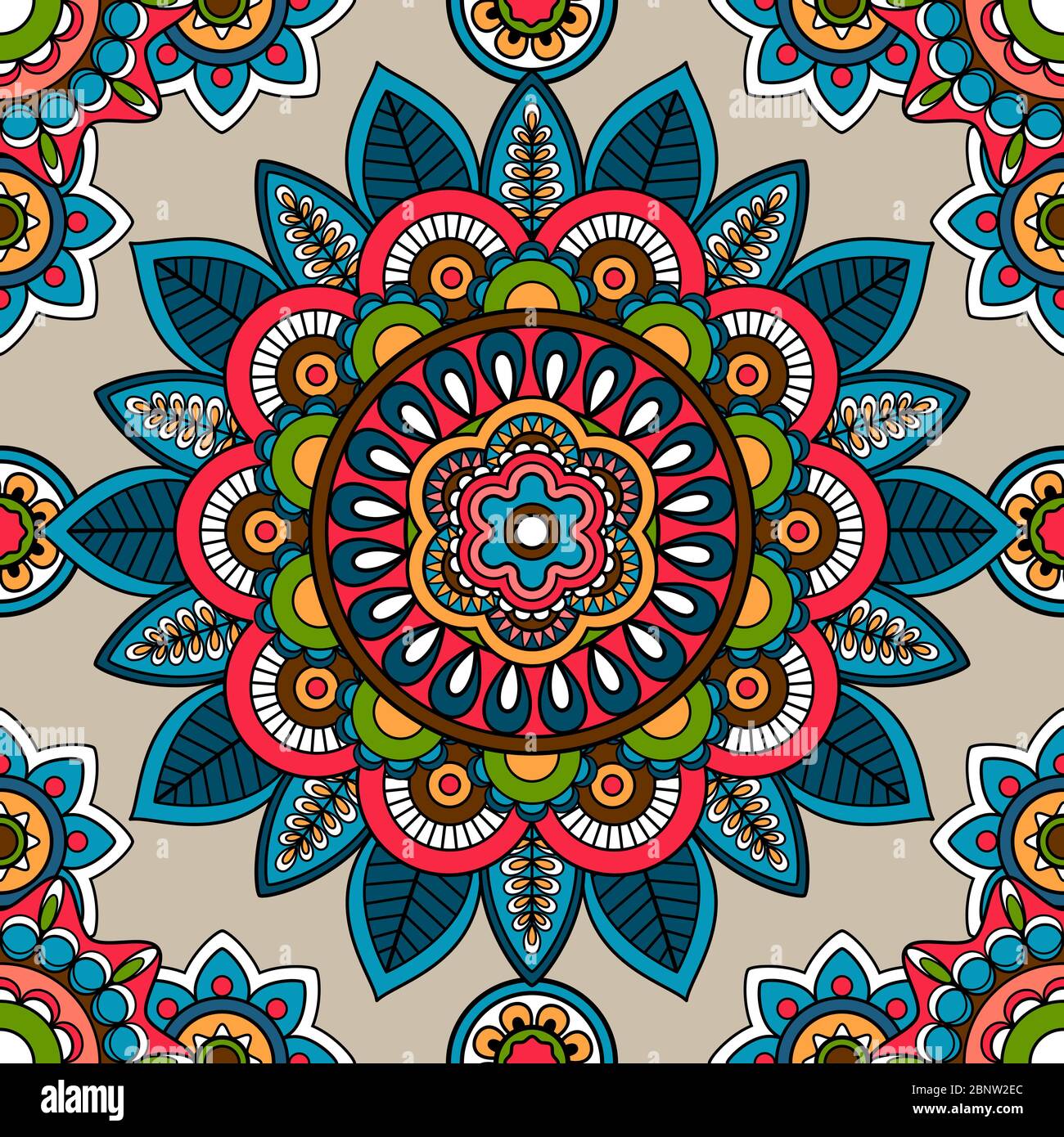 Indian mandala hi-res stock photography and images - Alamy
