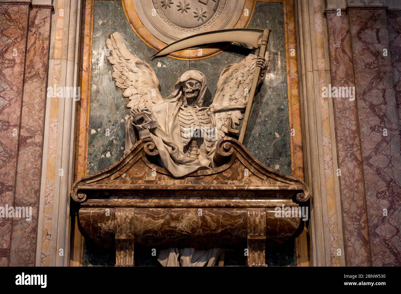 Rome, Italy - april 25, 2016: Saint Peter in Chains, a Roman Catholic church in Rome, Italy, best known for being the home of Michelangelo's statue of Stock Photo