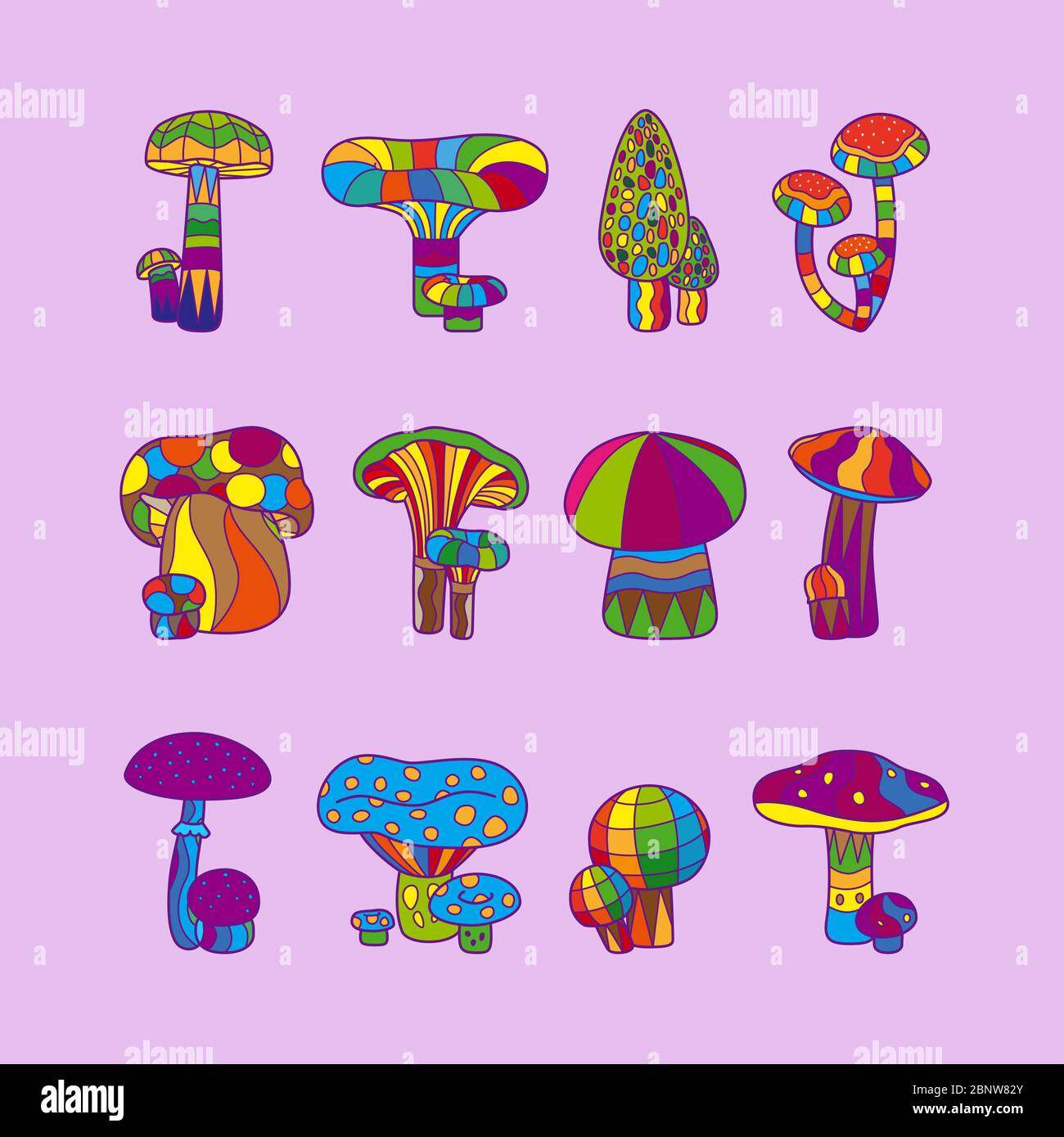 psilocybin mushrooms art