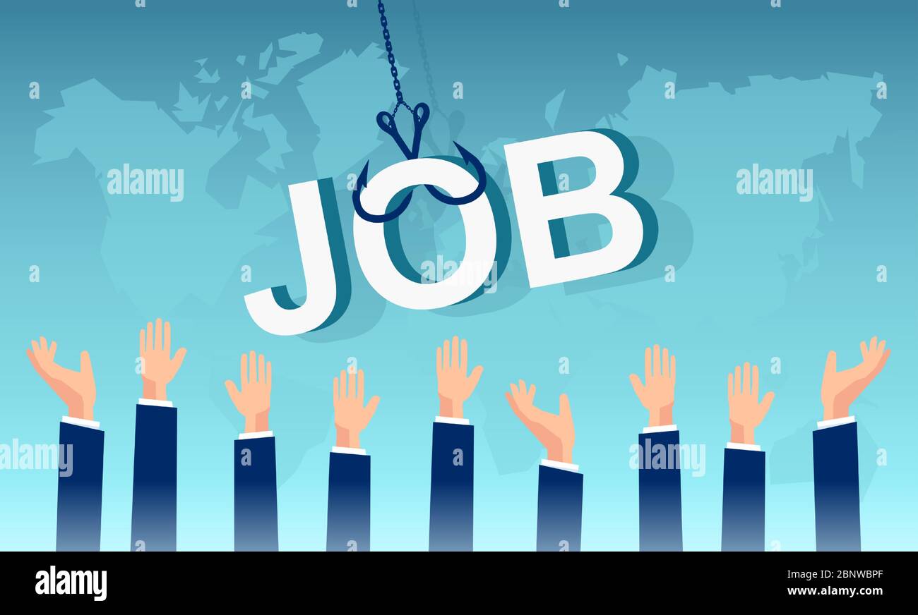 Employment fraud Stock Vector Images - Alamy