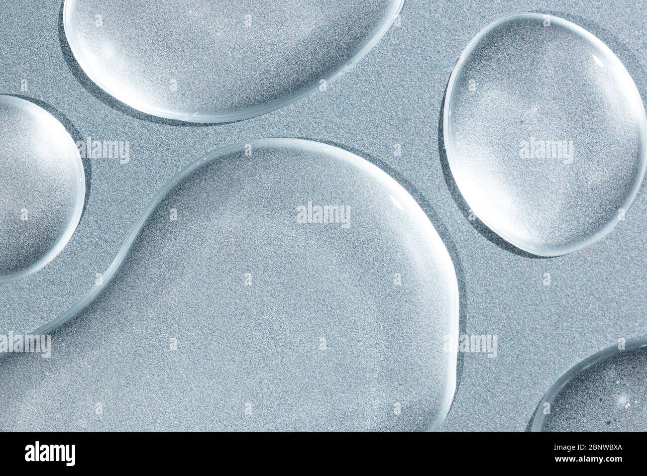 Abstract liquid background. Drop Fusion Macro Stock Photo