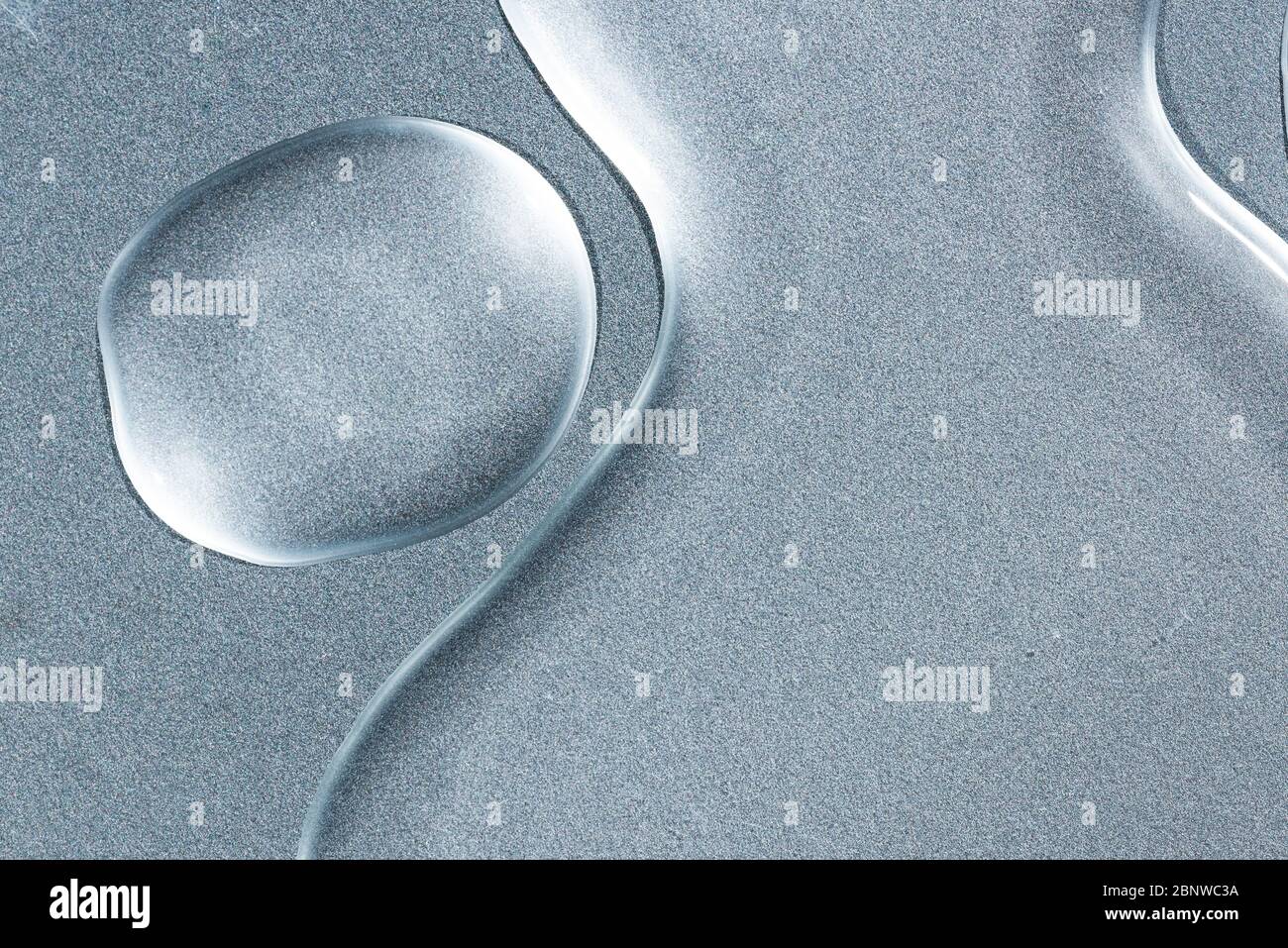 Abstract liquid background. Drop Fusion Macro Stock Photo