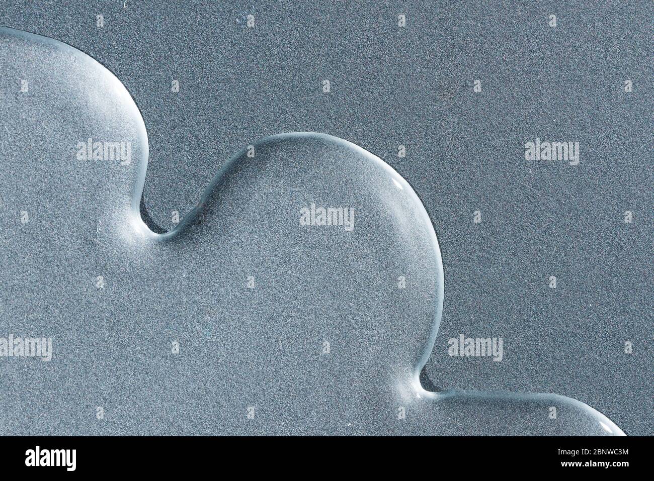 Abstract liquid background. Drop Fusion Macro Stock Photo