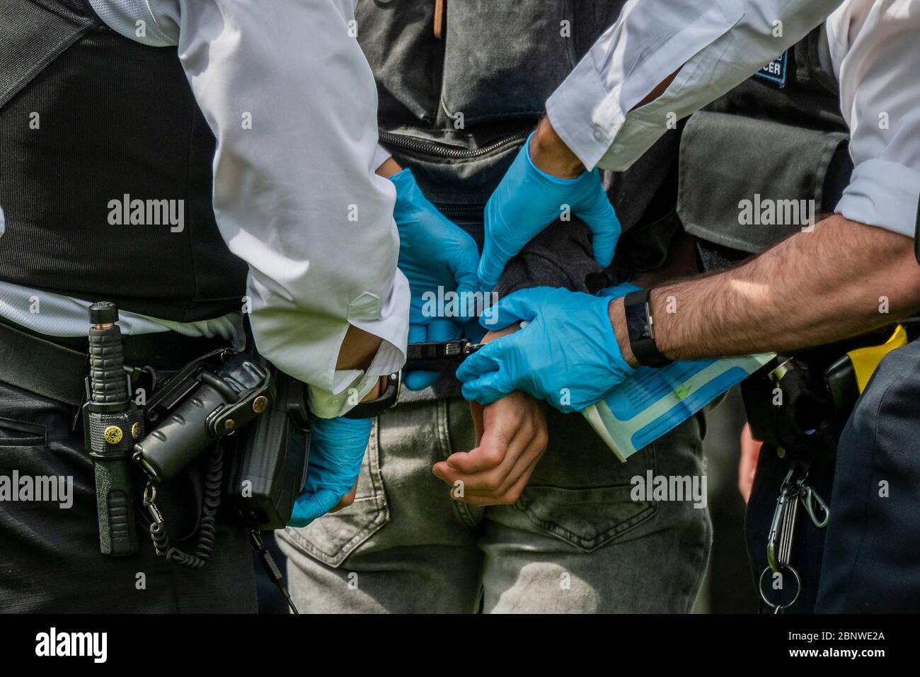 Being arrested in hyde park hi-res stock photography and images - Alamy