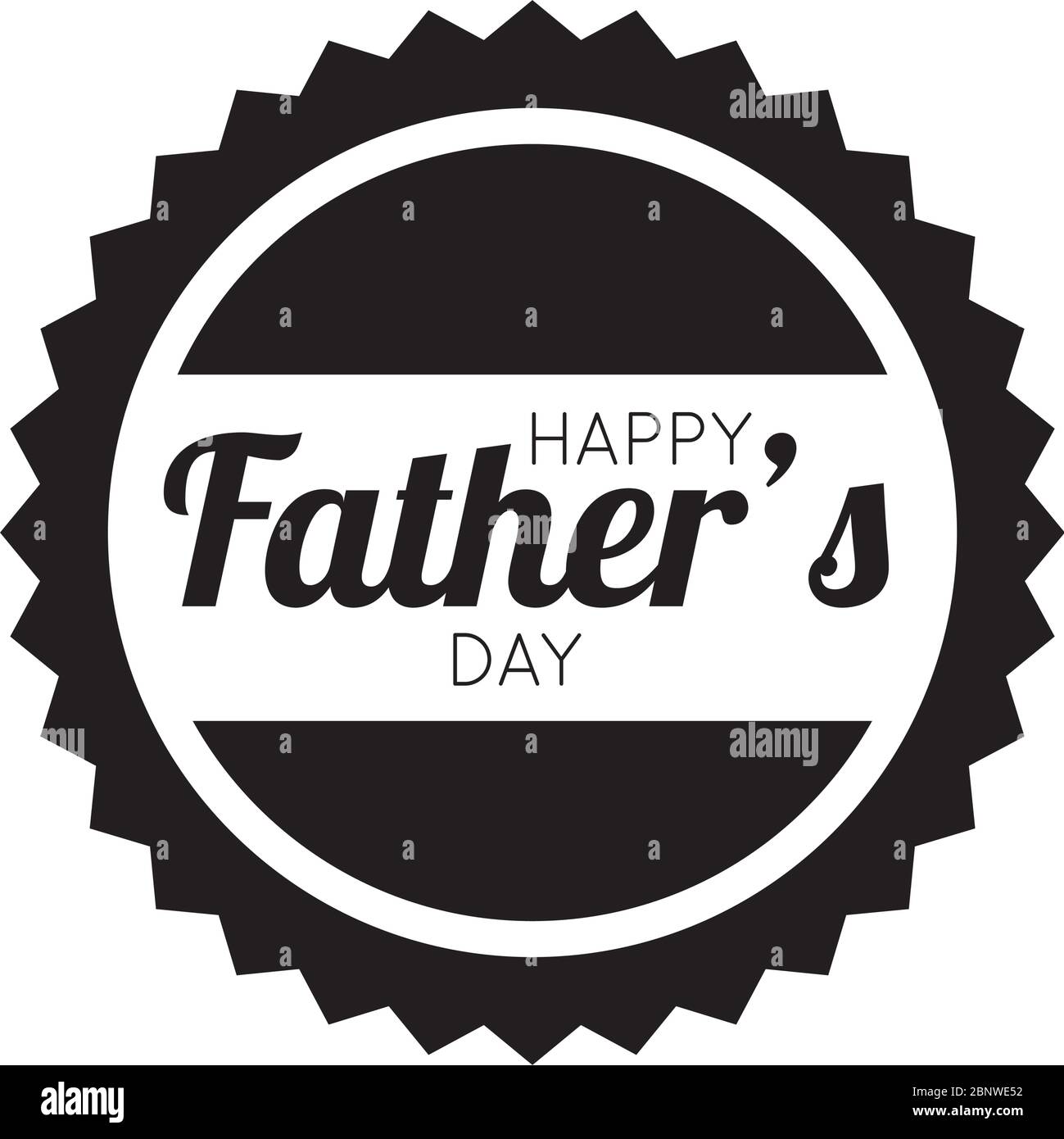 happy fathers day lace line style Stock Vector Image & Art - Alamy
