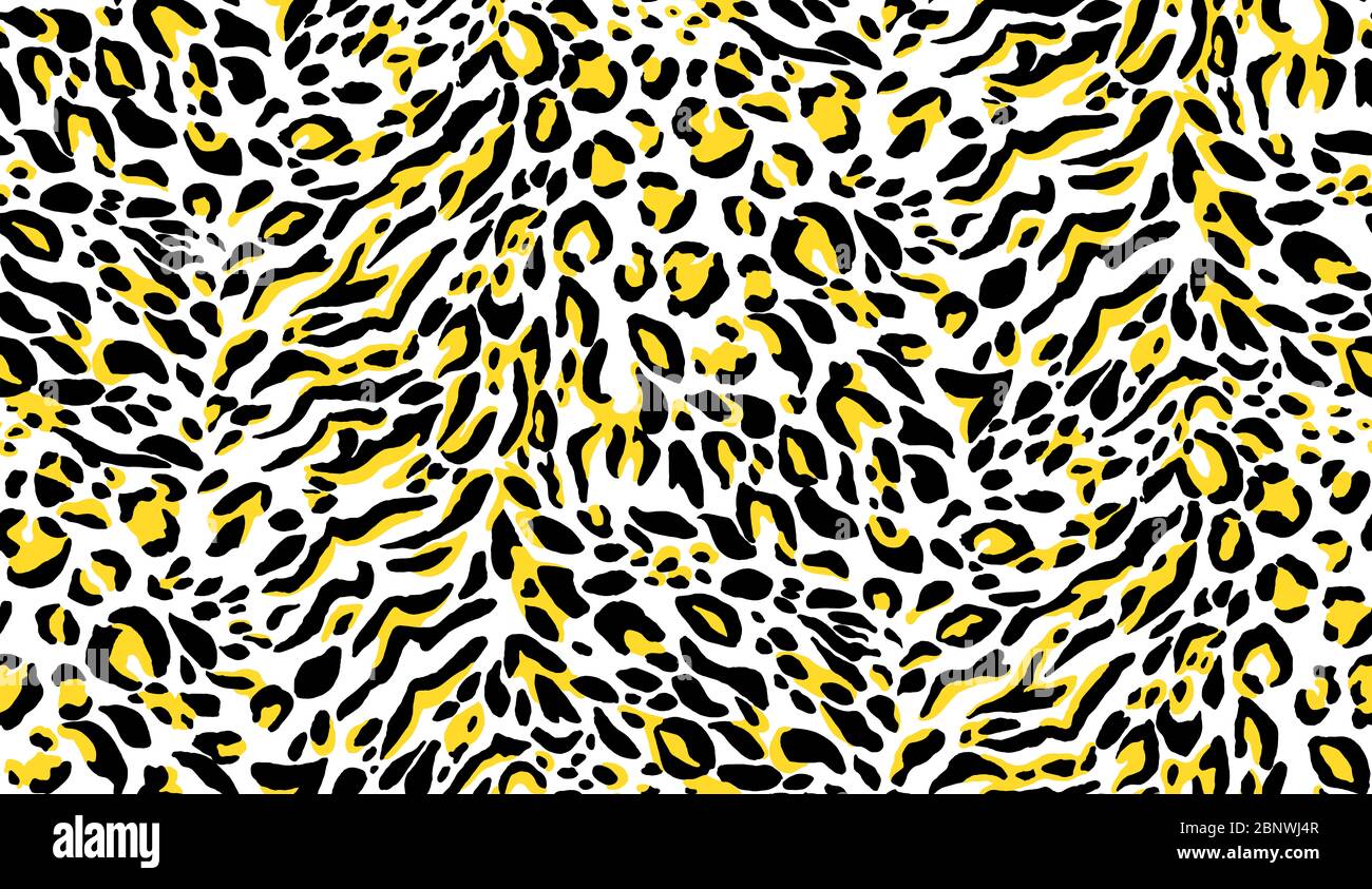 Vector black leopard cheetah and jaguar print seamless pattern Animal  skin print seamless pattern design 10839232 Vector Art at Vecteezy