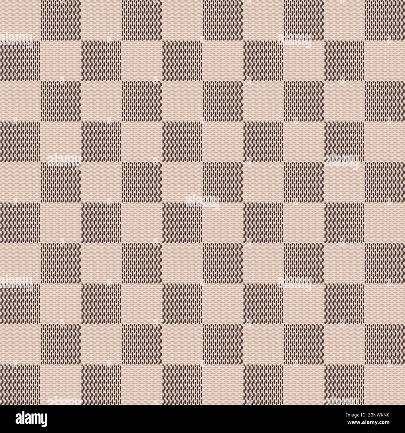 Seamless chessboard pattern. Contrast and bright mosaic decoration