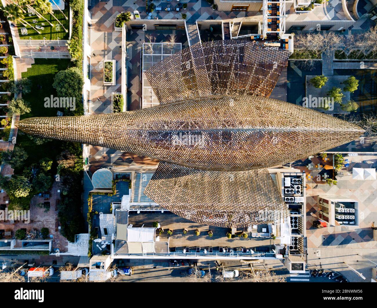 Peix or Fish by Frank Gehry close to the Olympic port of Barcelona