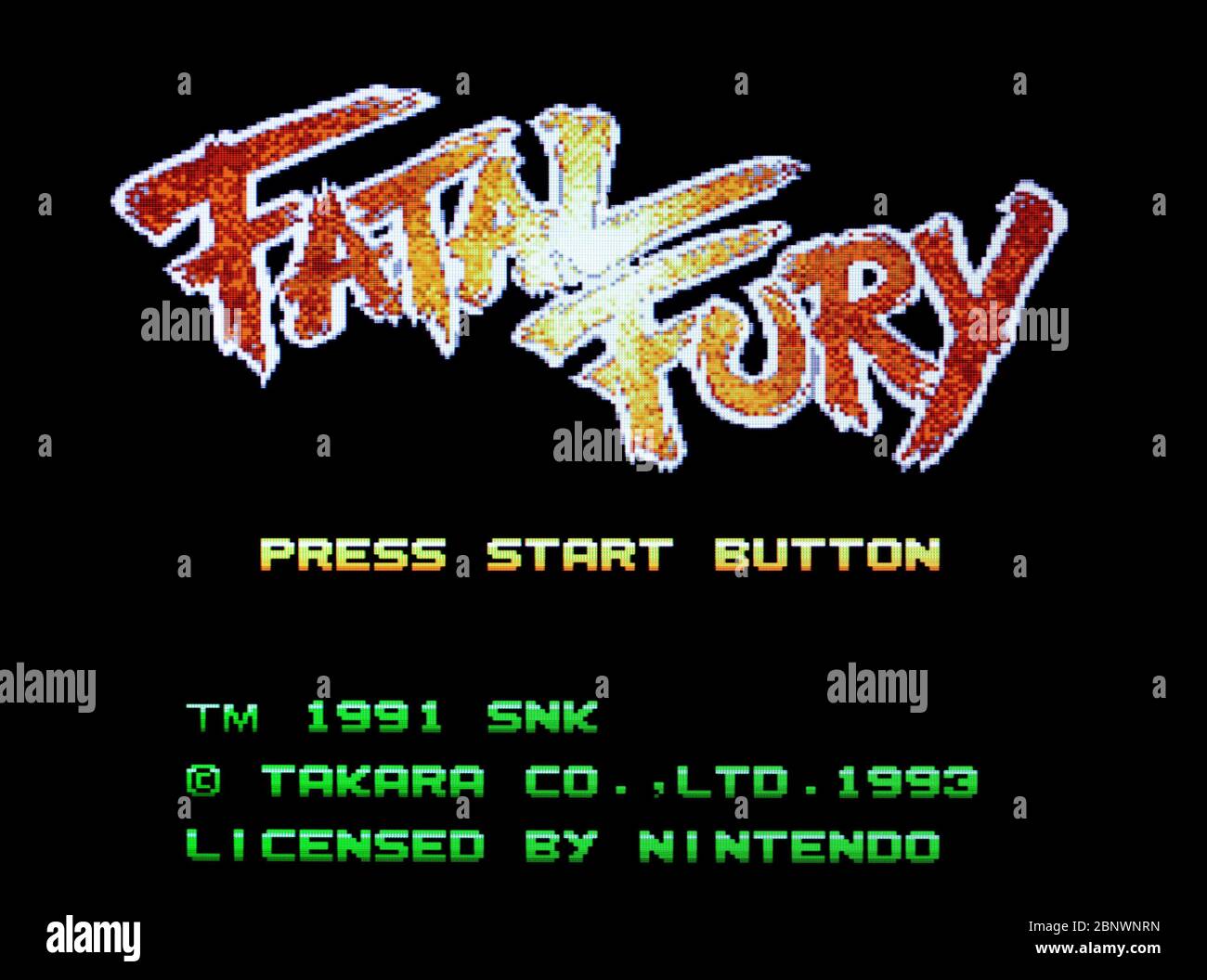 Fatal Fury 2 SNES Super Nintendo