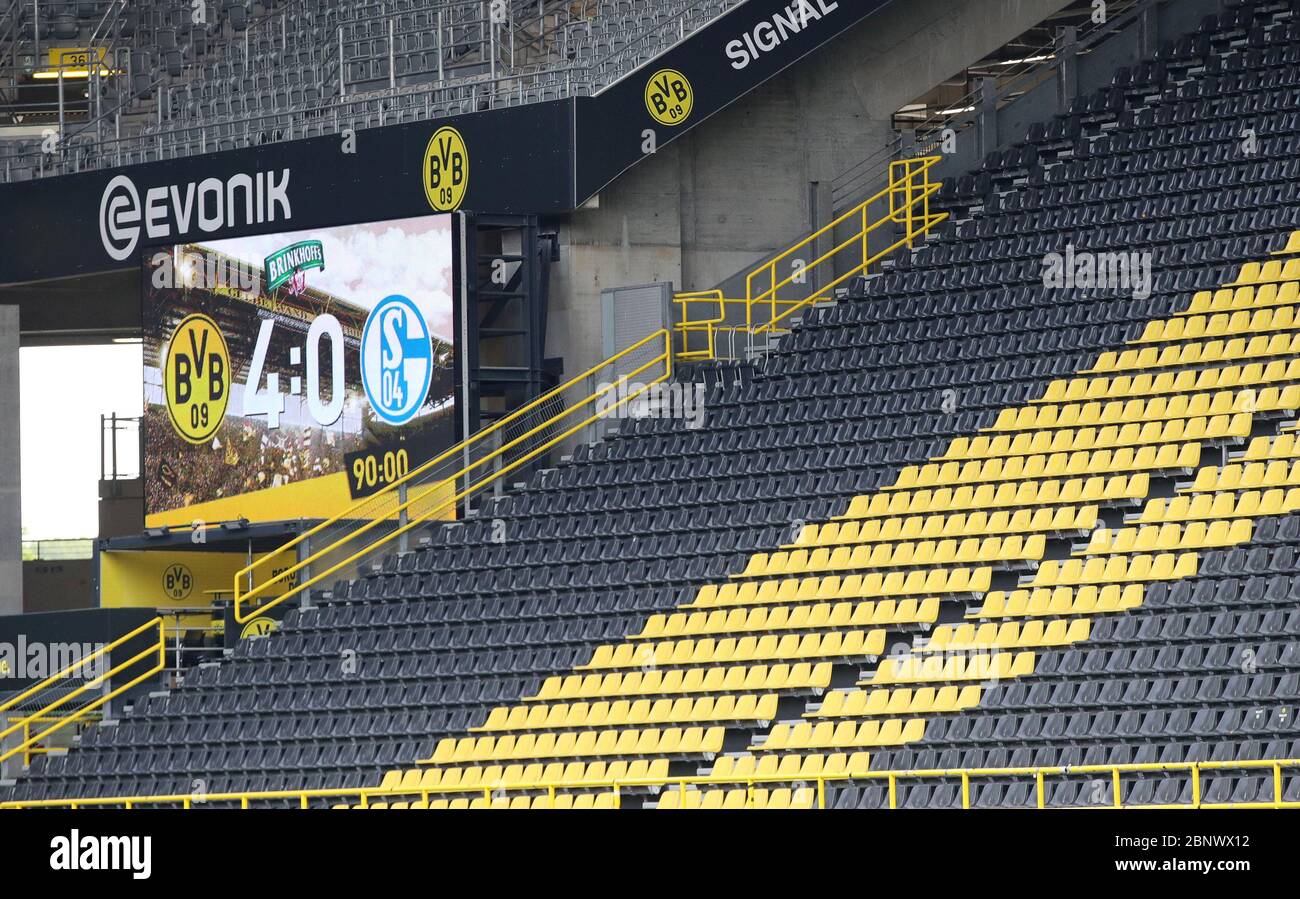 City Of Dortmund Deutschland 16th May 2020 Display Scoreboard Score Final Score Score Board Video Wall