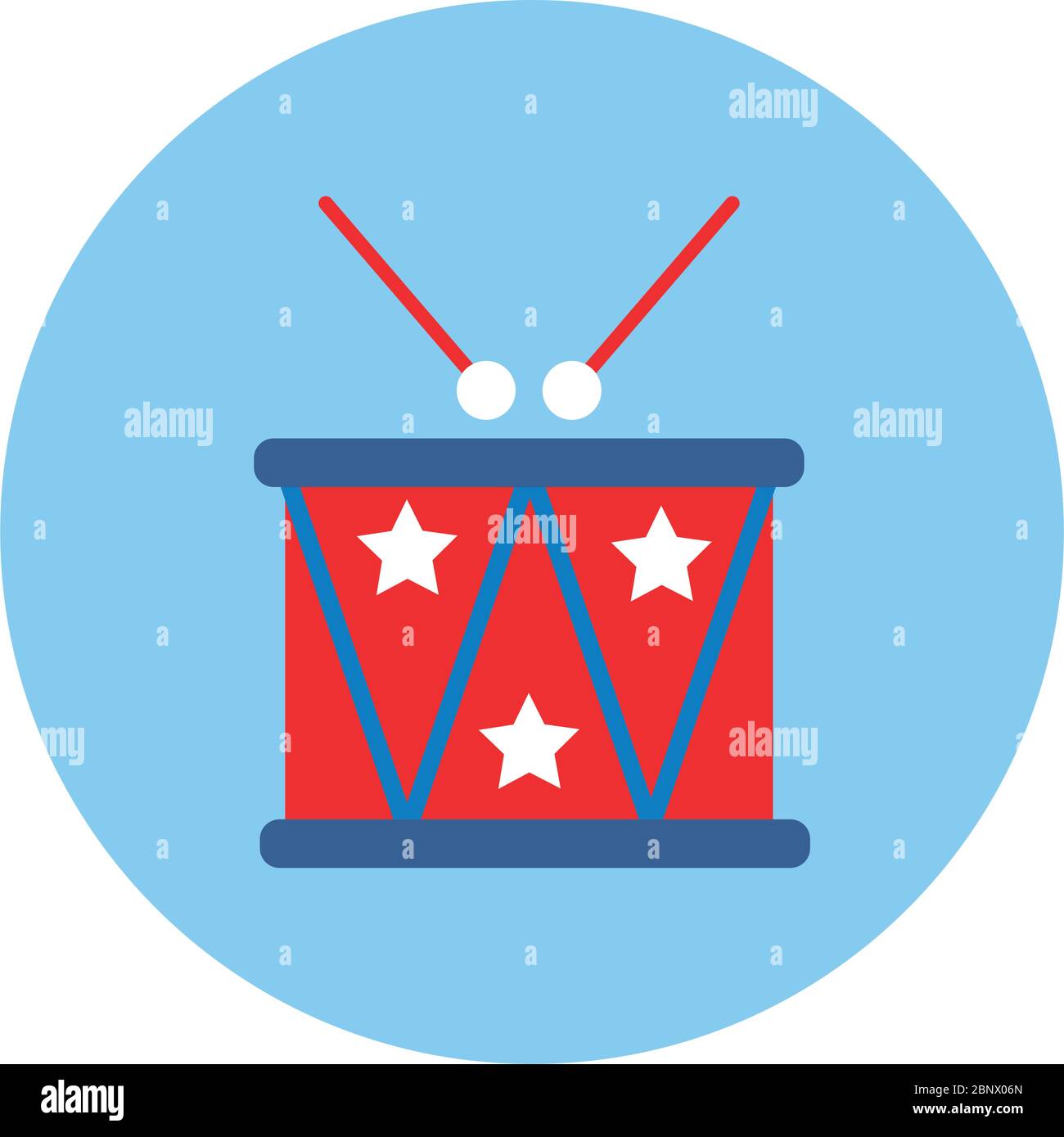 drum instrument block style icon Stock Vector Image & Art - Alamy