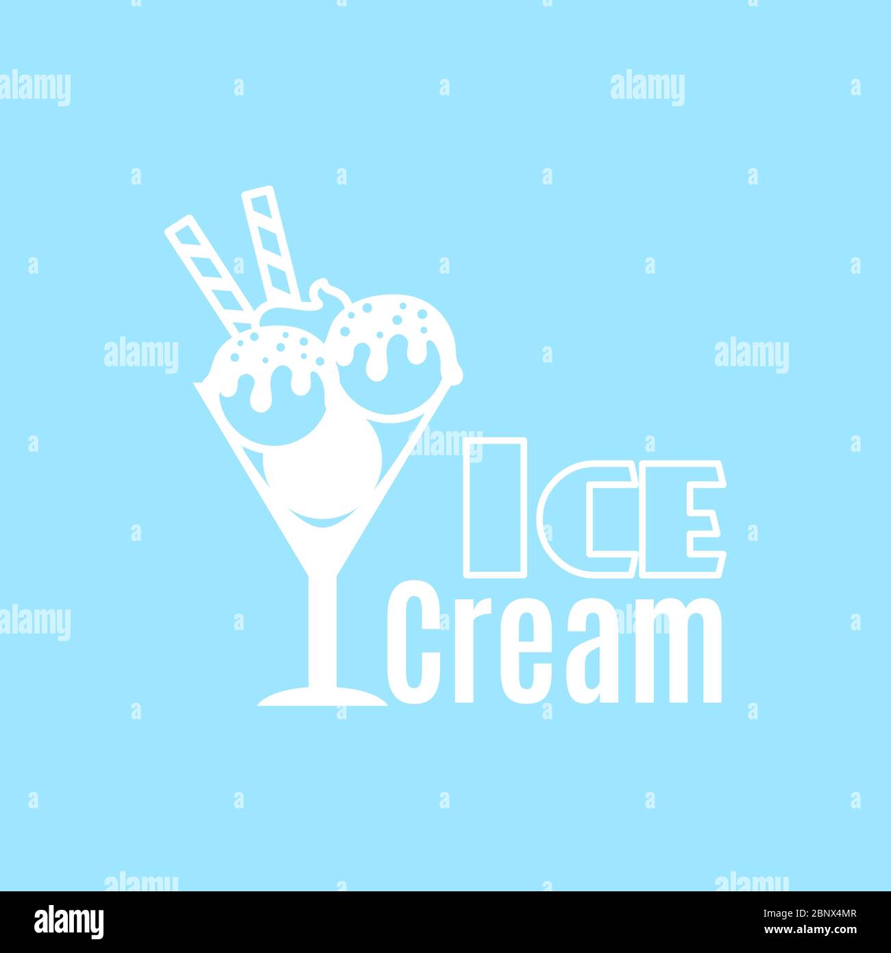 Old style ice cream shop Stock Vector Images - Alamy