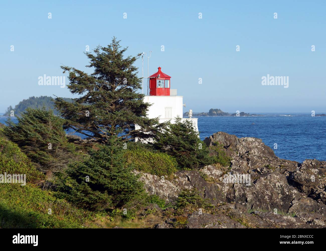 Amphitrite Lighthouse Stock Photo