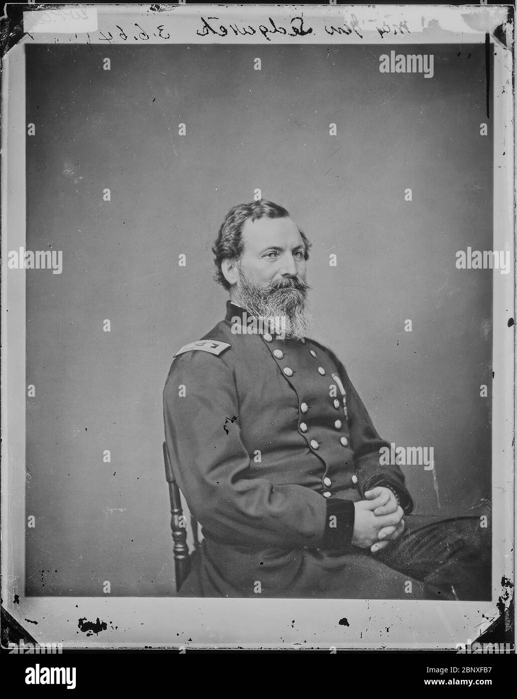 General John Sedgwick by The U.S. National Archives Stock Photo Alamy