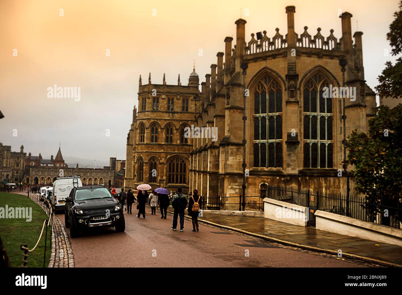 At st georges chapel in windsor castle hi-res stock photography and ...