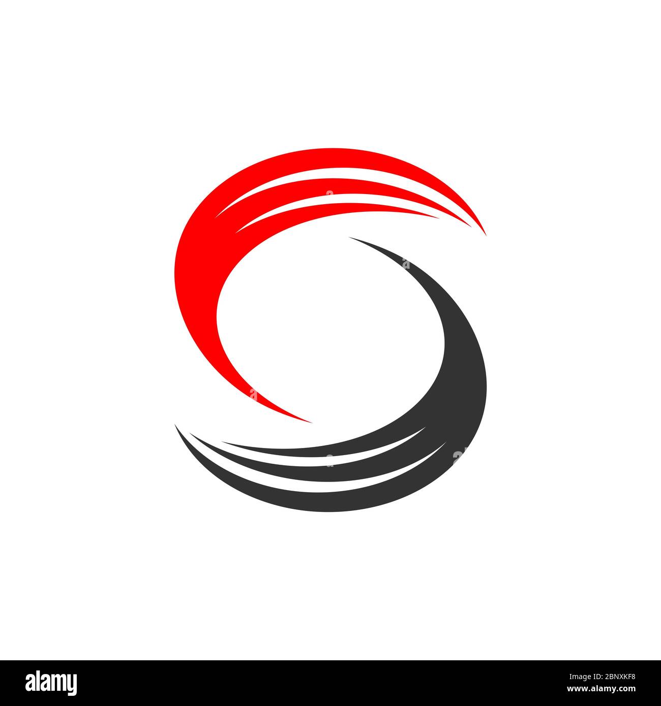 Swoosh Letter S Logo Template Illustration Design. Vector EPS 10 Stock ...