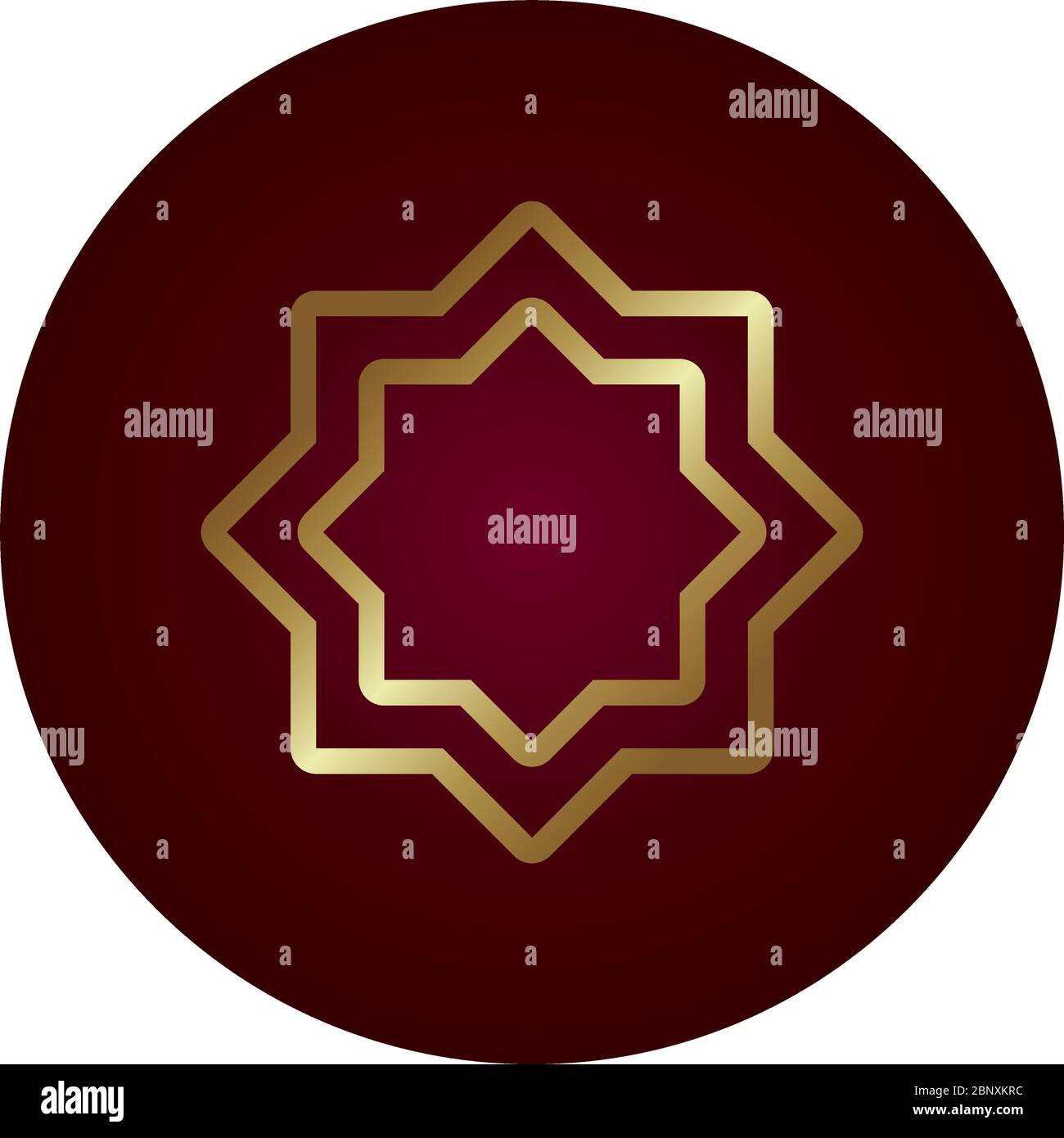 star symbol block gradient style icon Stock Vector Image & Art - Alamy