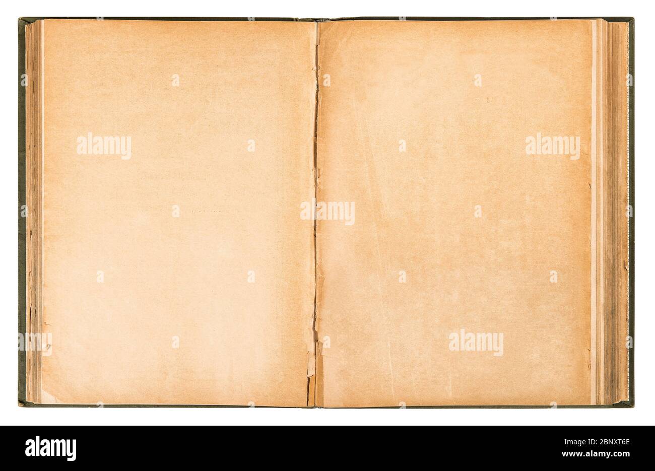 Old Paper Sheets Vintage Photo Frames And Corners Open Book Stock