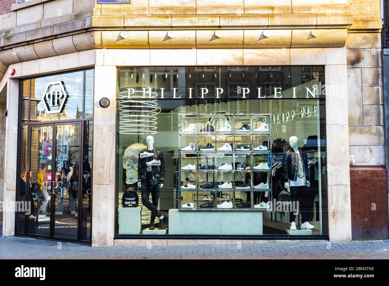 Amsterdam Netherlands September 9 2018 Facade of a Philipp
