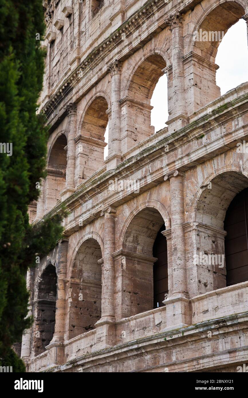 The roman wall show hires stock photography and images Alamy