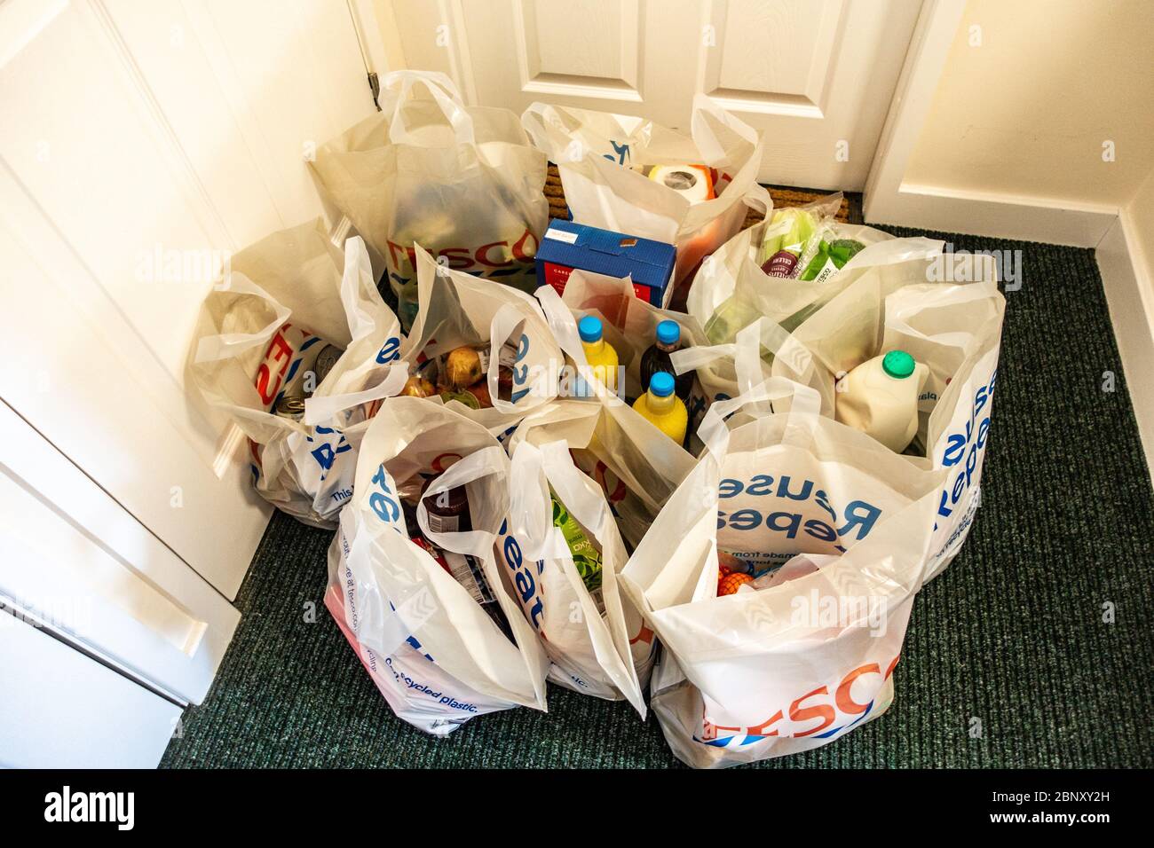 Tesco delivery plastic bags sale