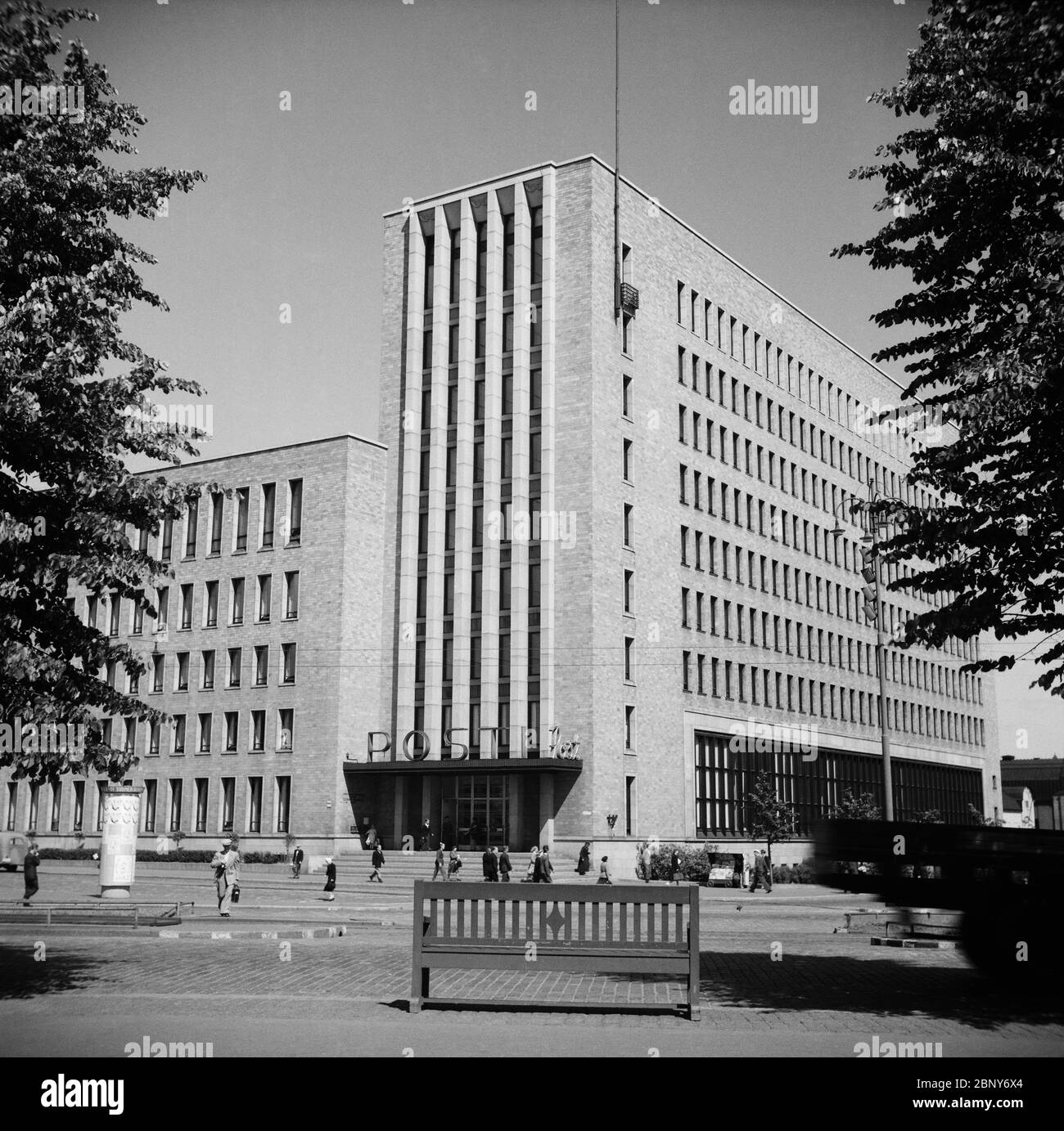 General Post Office, 1947 by Archives of the Finnish Broadcasting Company Yle Stock Photo