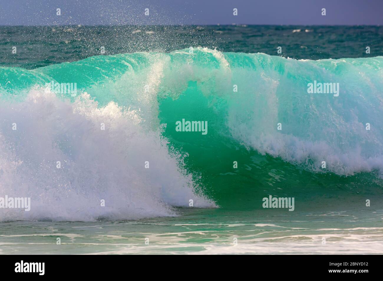 picture of a big wave on Oahu, Hawaii Stock Photo - Alamy