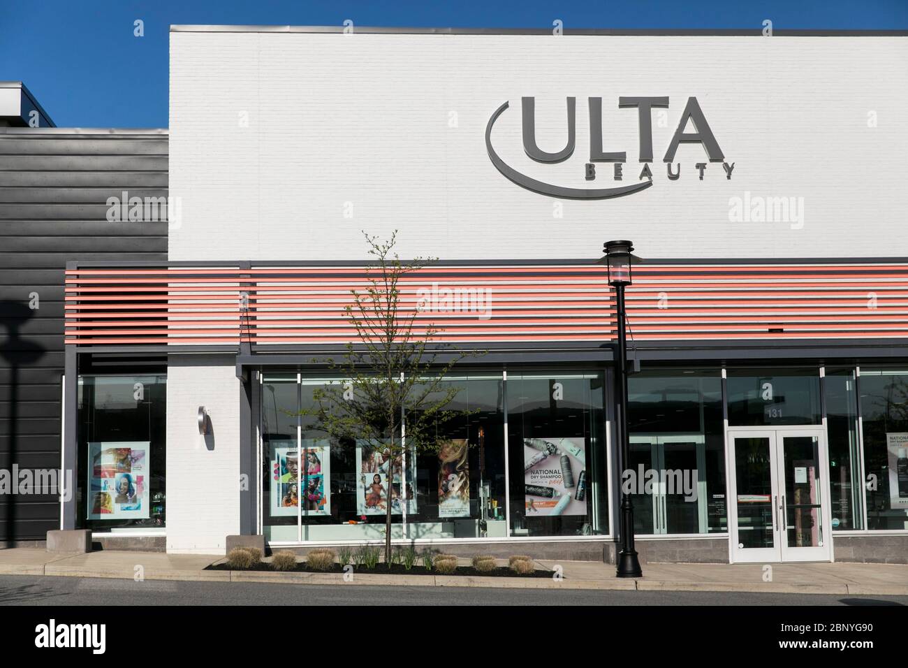 A Logo Sign Outside Of A Ulta Beauty Retail Store Location In King Of Prussia Pennsylvania On May 4 2020 Stock Photo Alamy