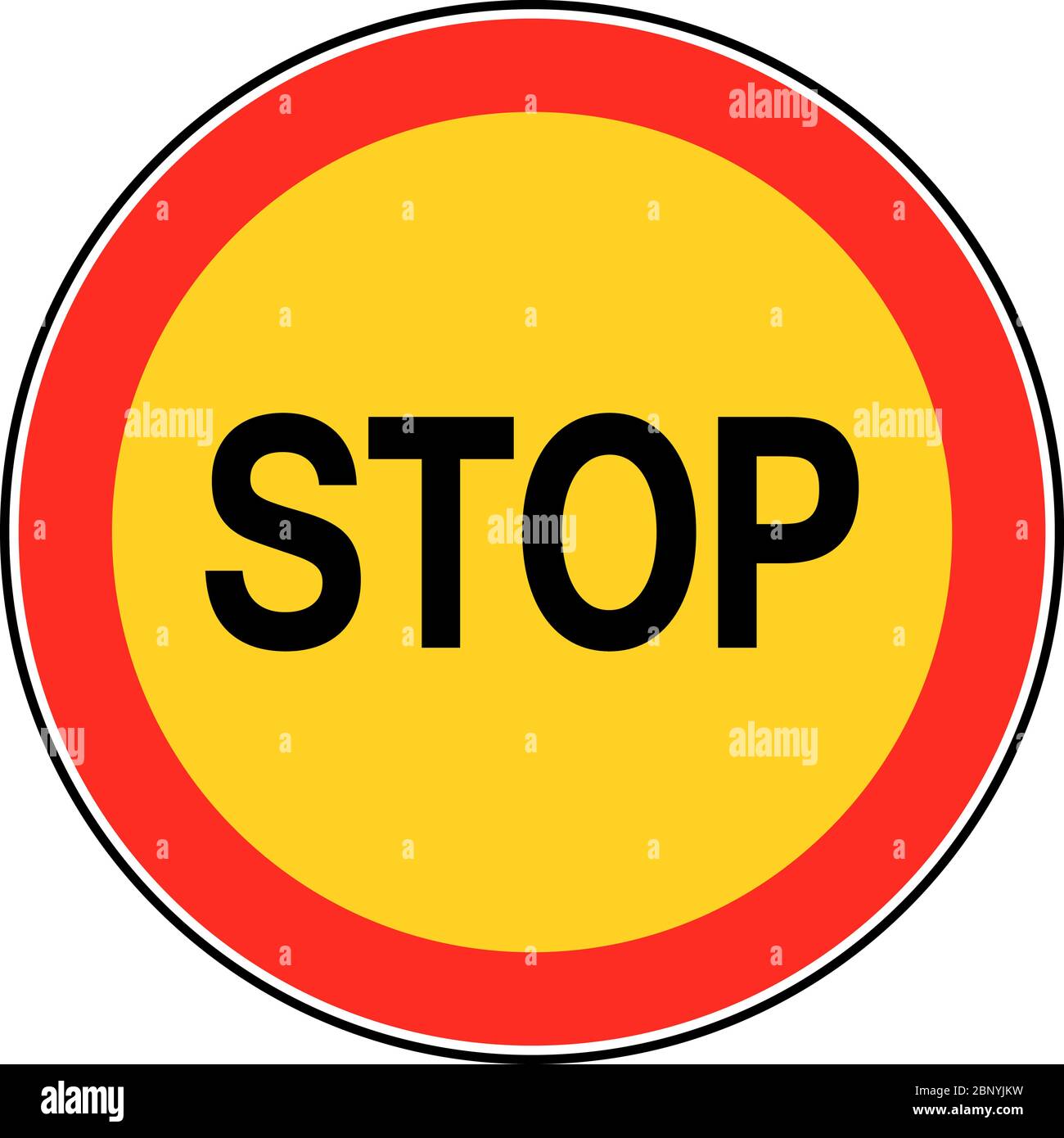 One person at a time stop sign. Red background. Perfect for backgrounds,  backdrop, sign, symbol, icon, label, sticker, poster, banner and wallpapers  Stock Vector Image & Art - Alamy