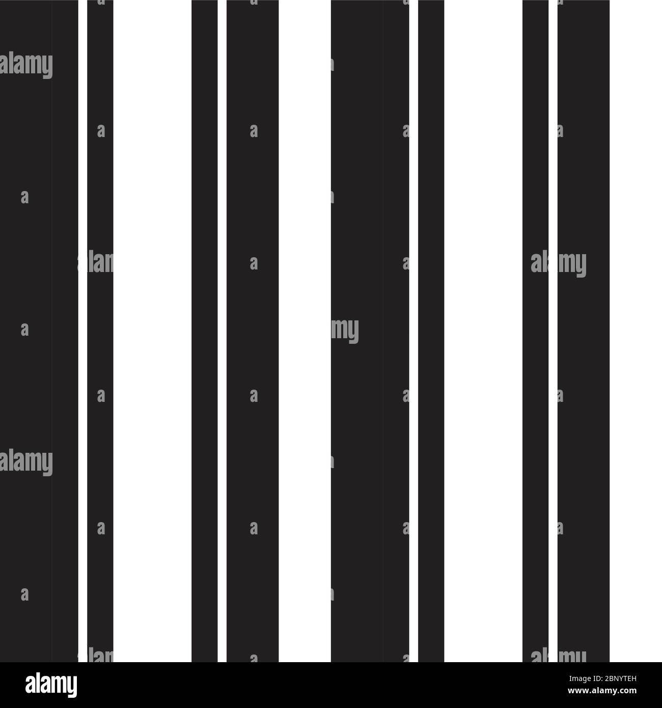 Black and white vertical striped seamless pattern background suitable ...