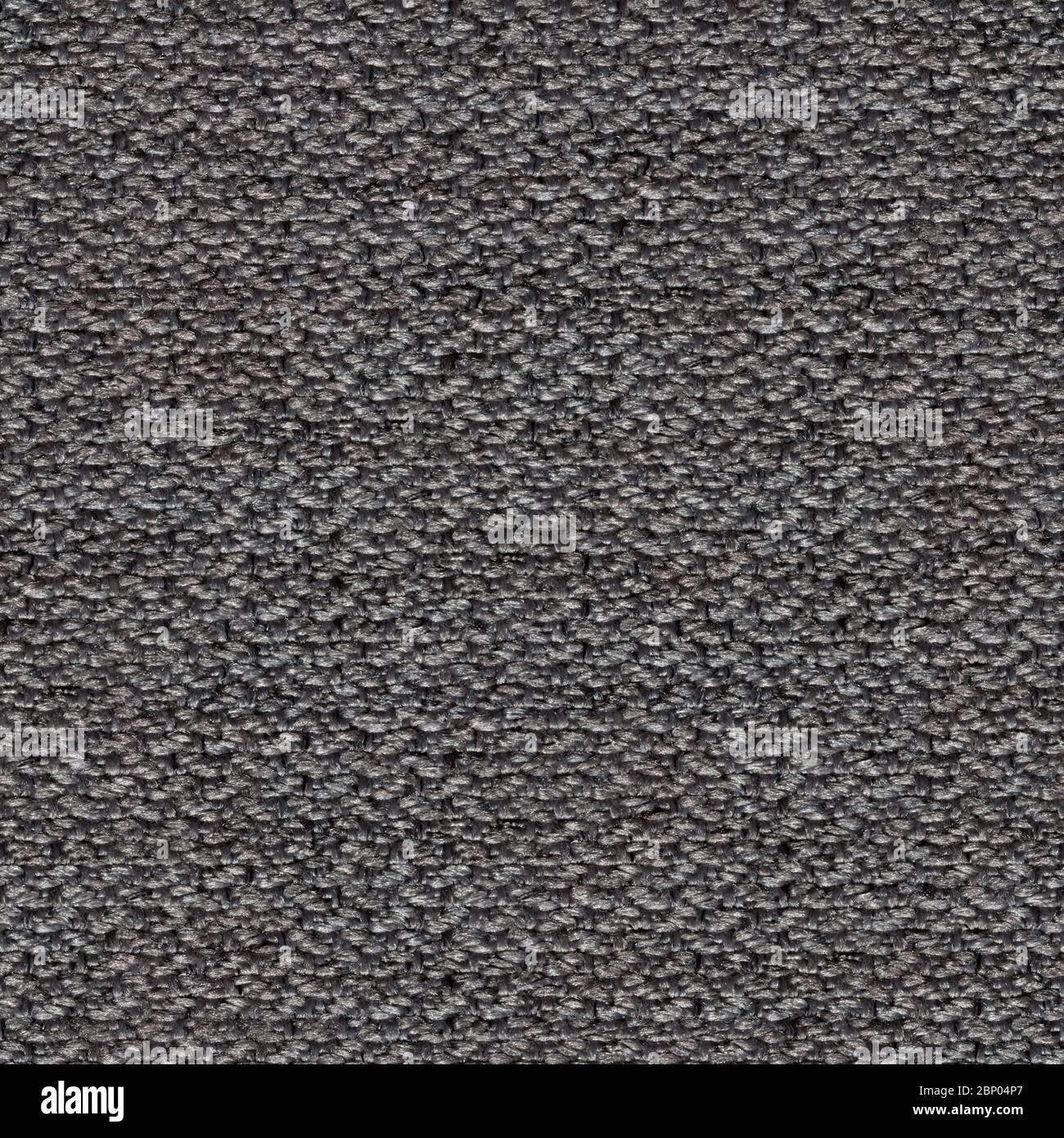 Precise new tissue background in grey tone. Seamless square texture. Stock Photo