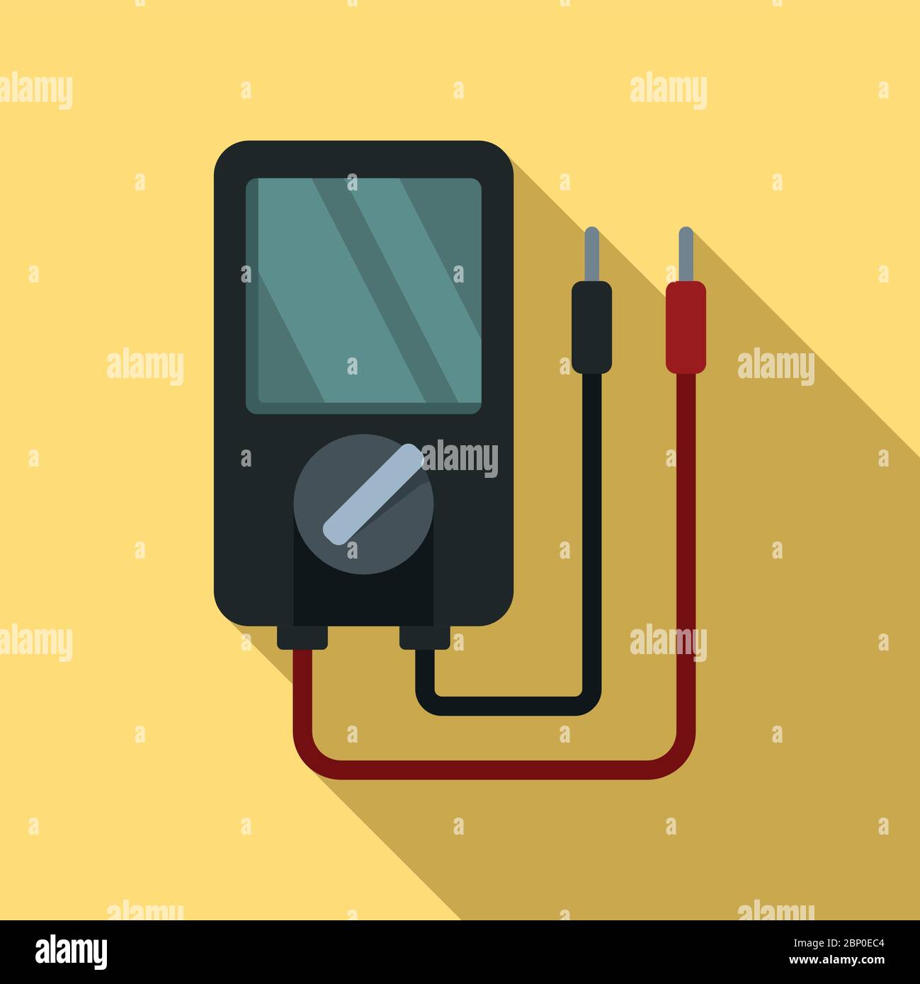 Multimeter icon. Flat illustration of multimeter vector icon for web ...