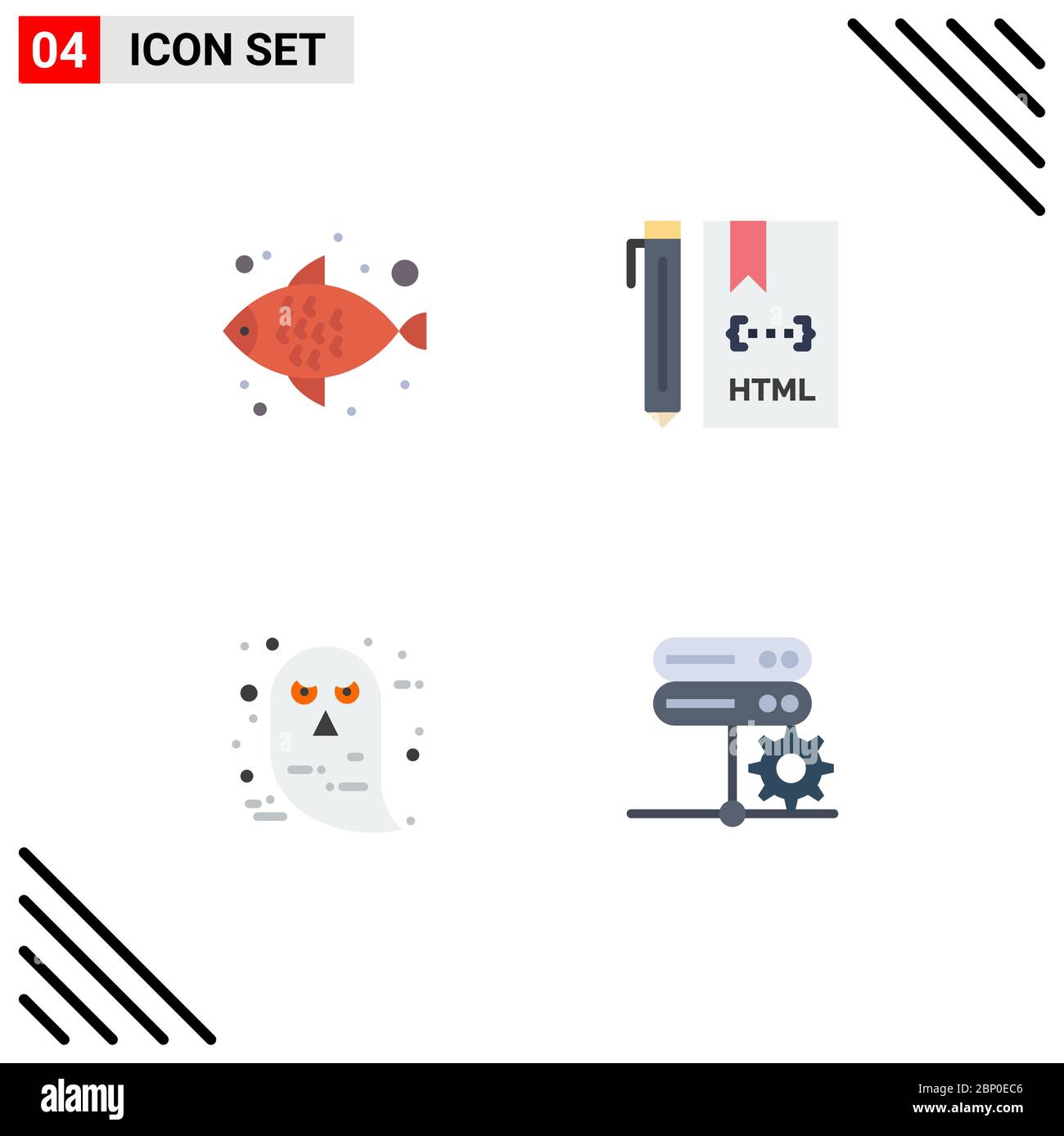Code fish Stock Vector Images - Alamy