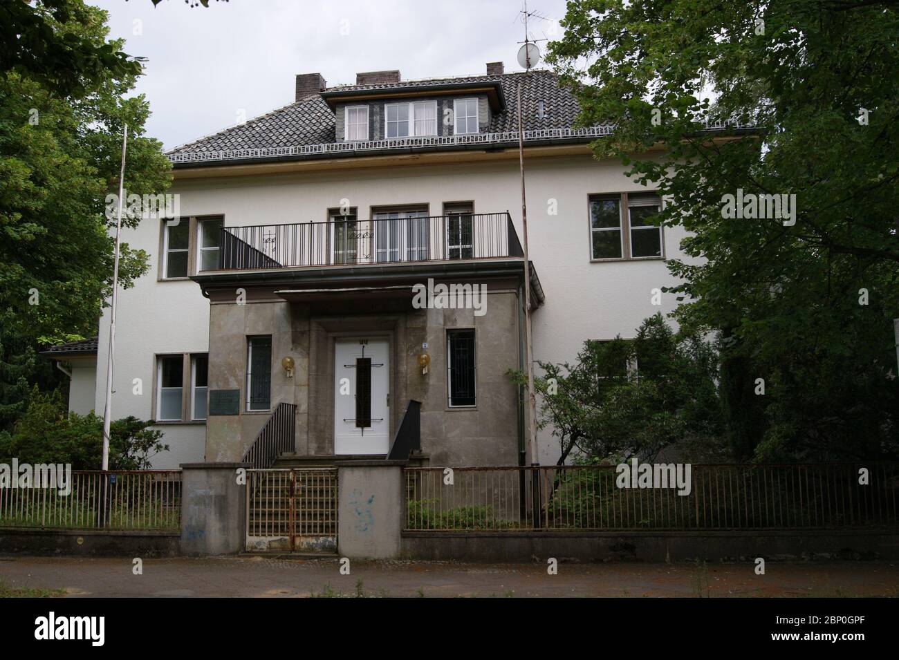 Wohnhaus des früheren Ministerpräsidenten der Deutschen Demokratischen Republik, Otto Grotewohl. Stock Photo