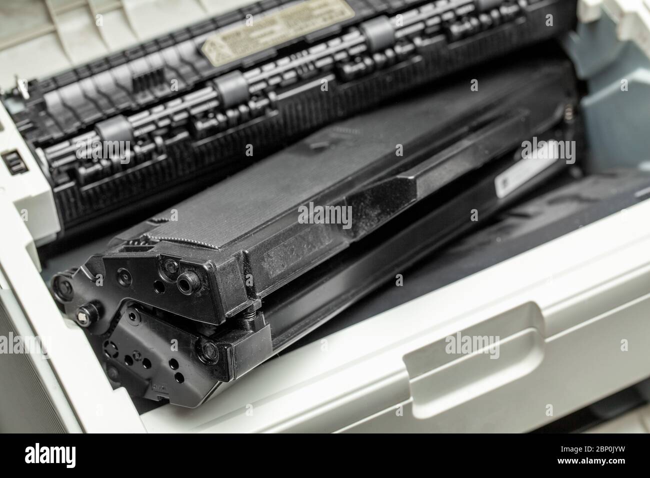 Refill and repair the printer cartridge. technologies. Stock Photo