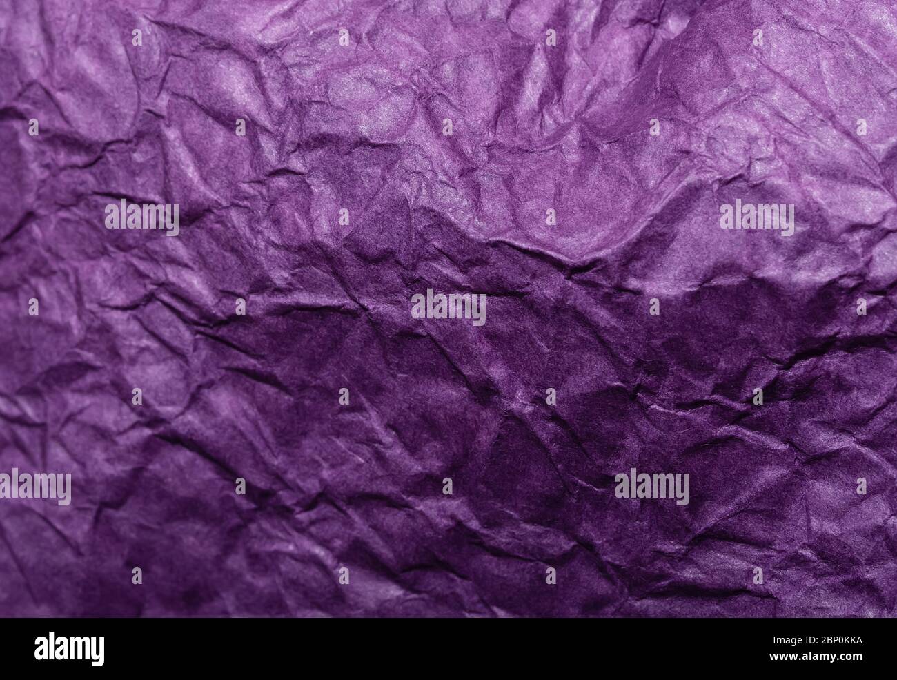 Texture rumpled paper lilac color background Stock Photo