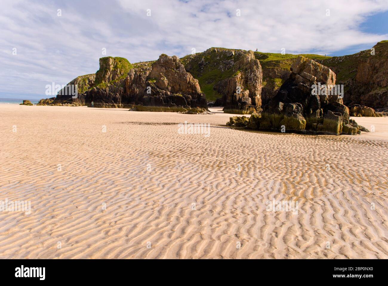 Gary Beach, Tolsta, Isle of Lewis, Scotland, United Kingdom Stock Photo