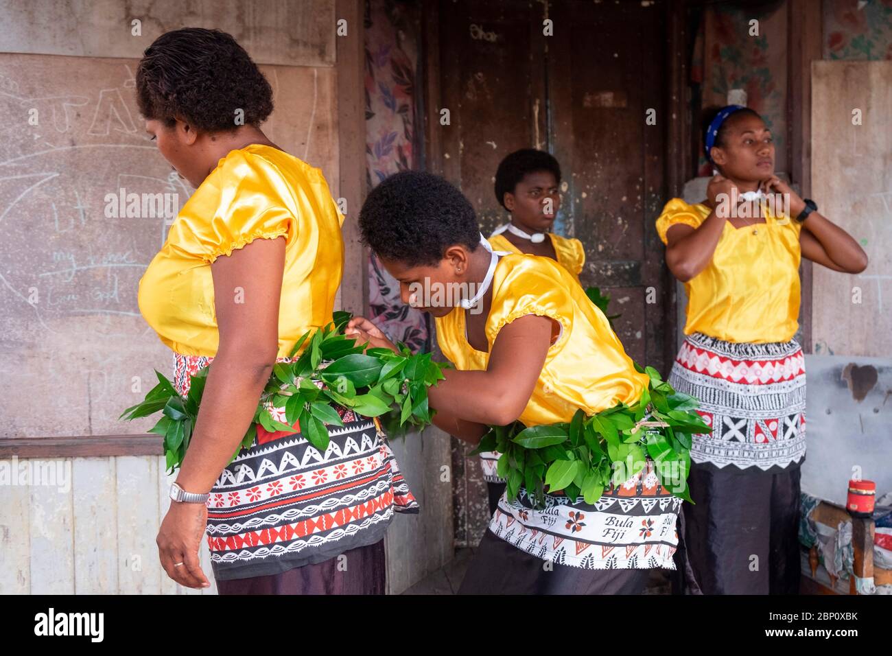 Traditional fiji woman hi-res stock photography and images - Alamy