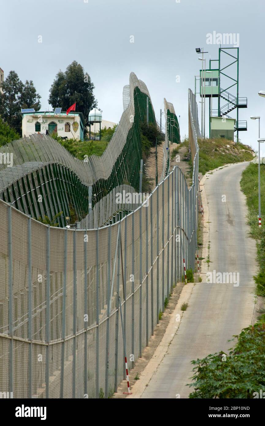 Morocco Spain Border Hi res Stock Photography And Images Alamy