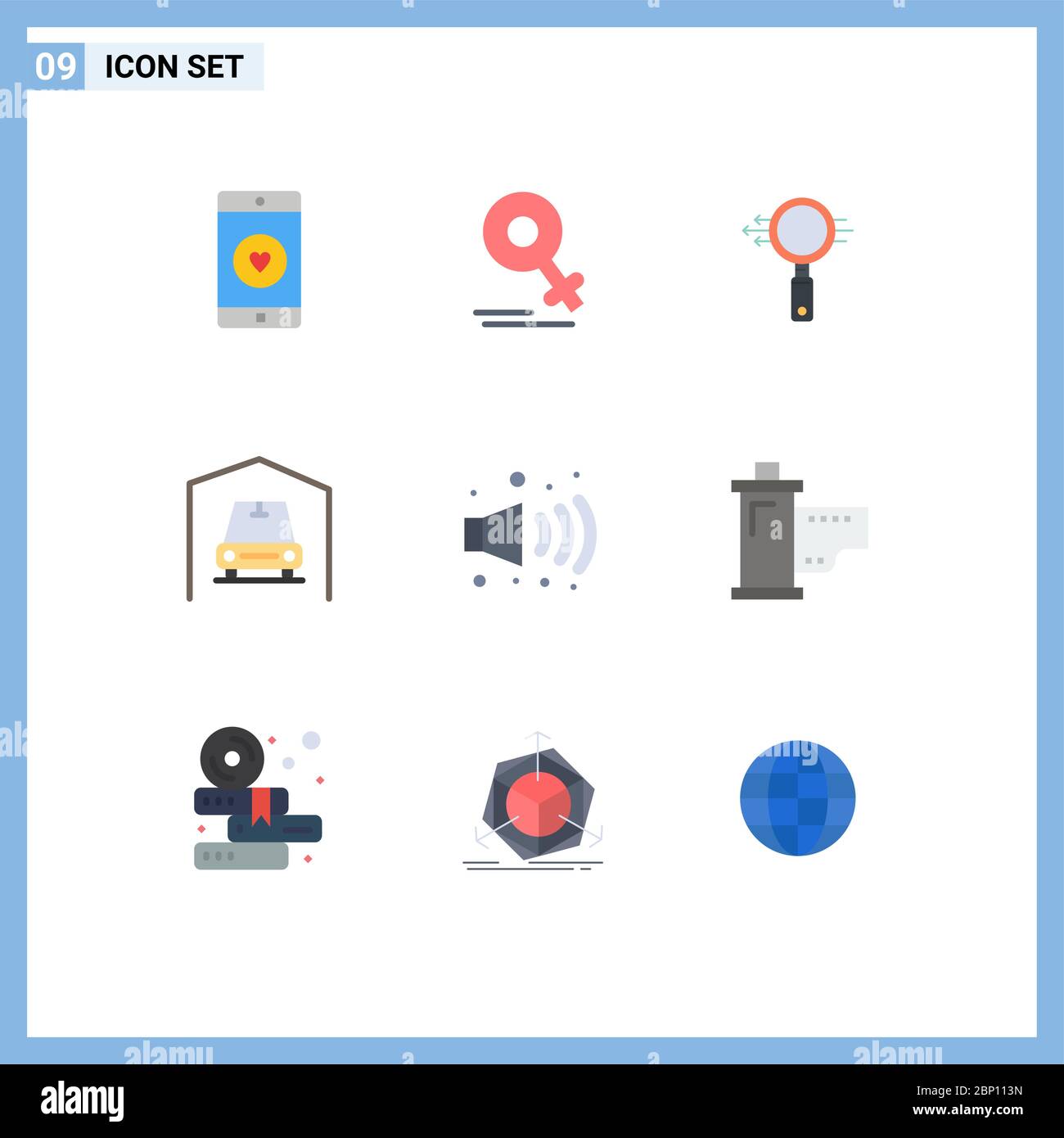 Mobile film van Stock Vector Images Alamy