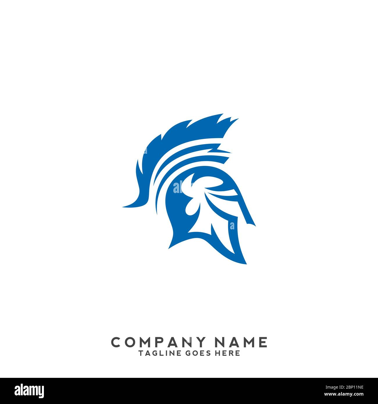 Gladiator Mask Spartan Helmet Logo Template Vector Icon Design Stock Vector Image Art Alamy