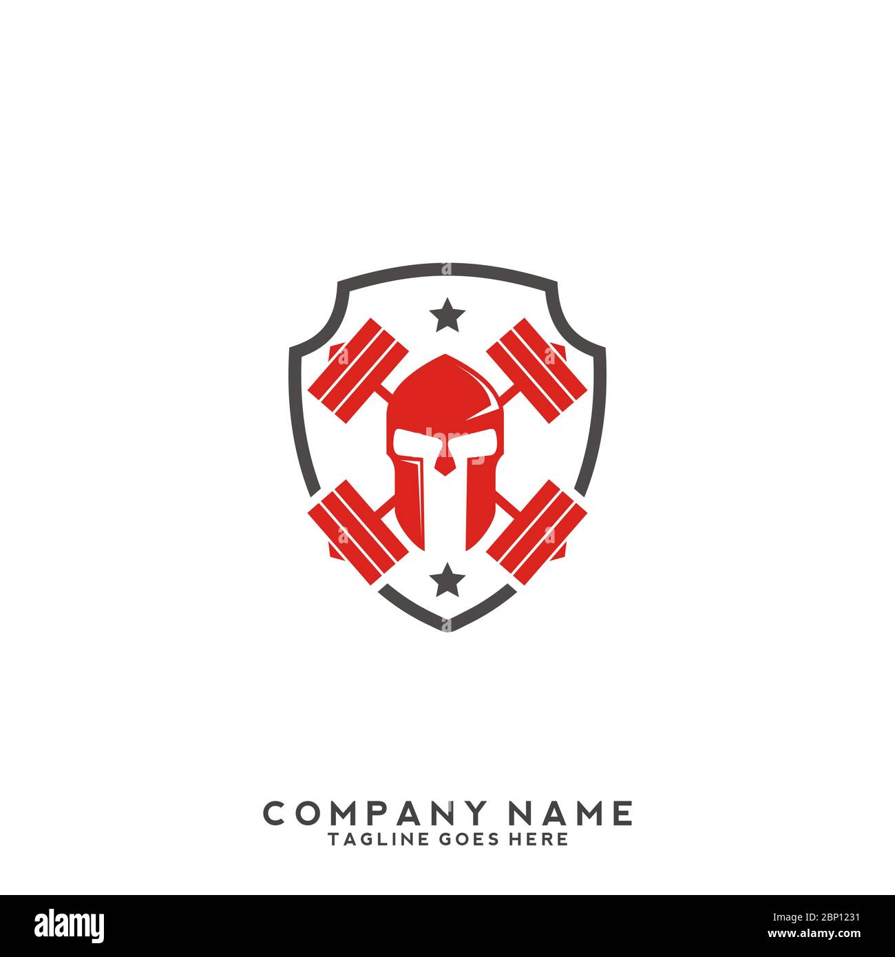 Gladiator Mask Spartan Helmet Logo Template Vector Icon Design Stock Vector Image Art Alamy