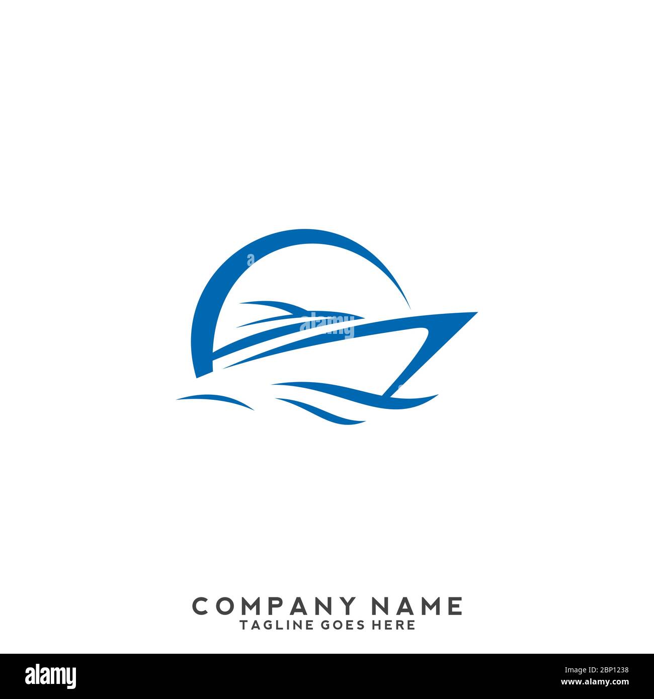 Fast Delivery Logo Template Design Vector, Emblem, Design Concept, Creative Symbol, Icon Stock Vector