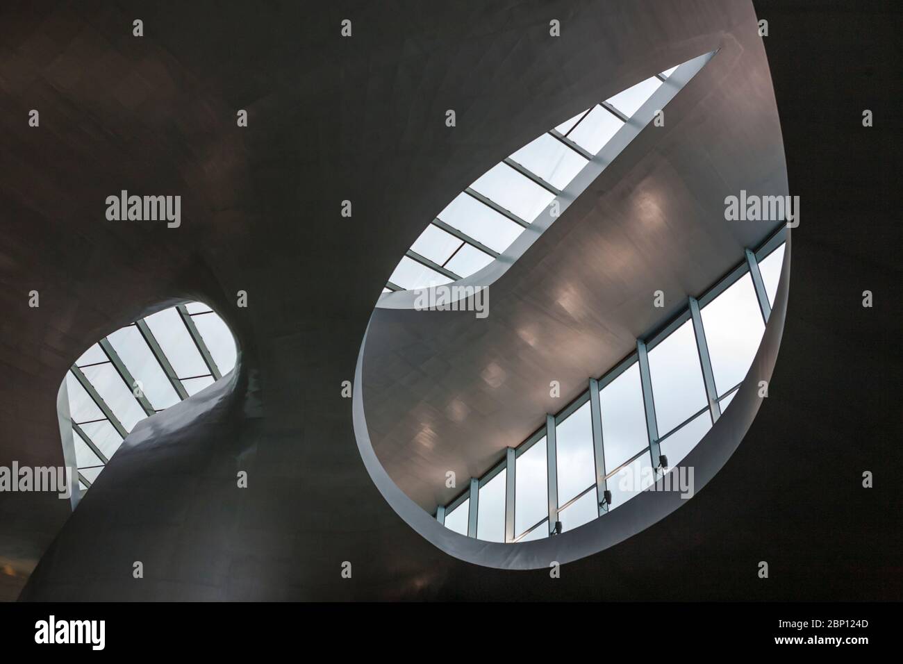 Entrance hall interior, Arnhem Centraal railway station, Arnhem, Gelderland, Netherlands Stock Photo