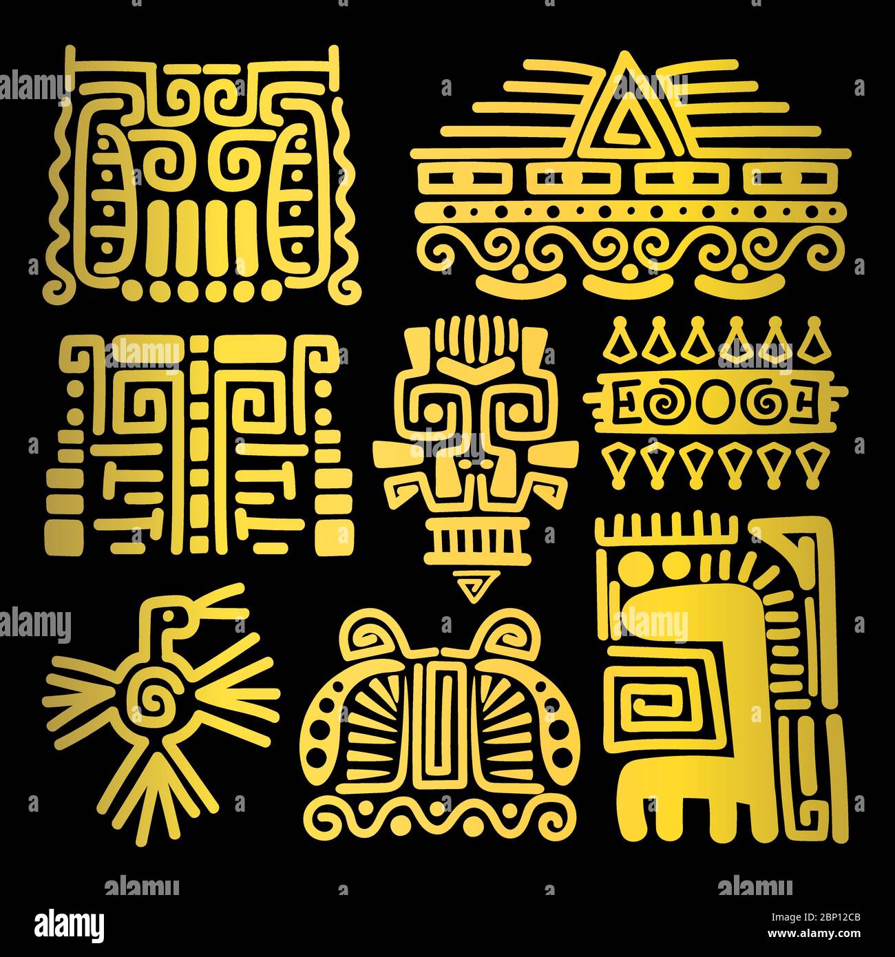 Download Gold Inca Mask High Resolution Stock Photography And Images Alamy PSD Mockup Templates