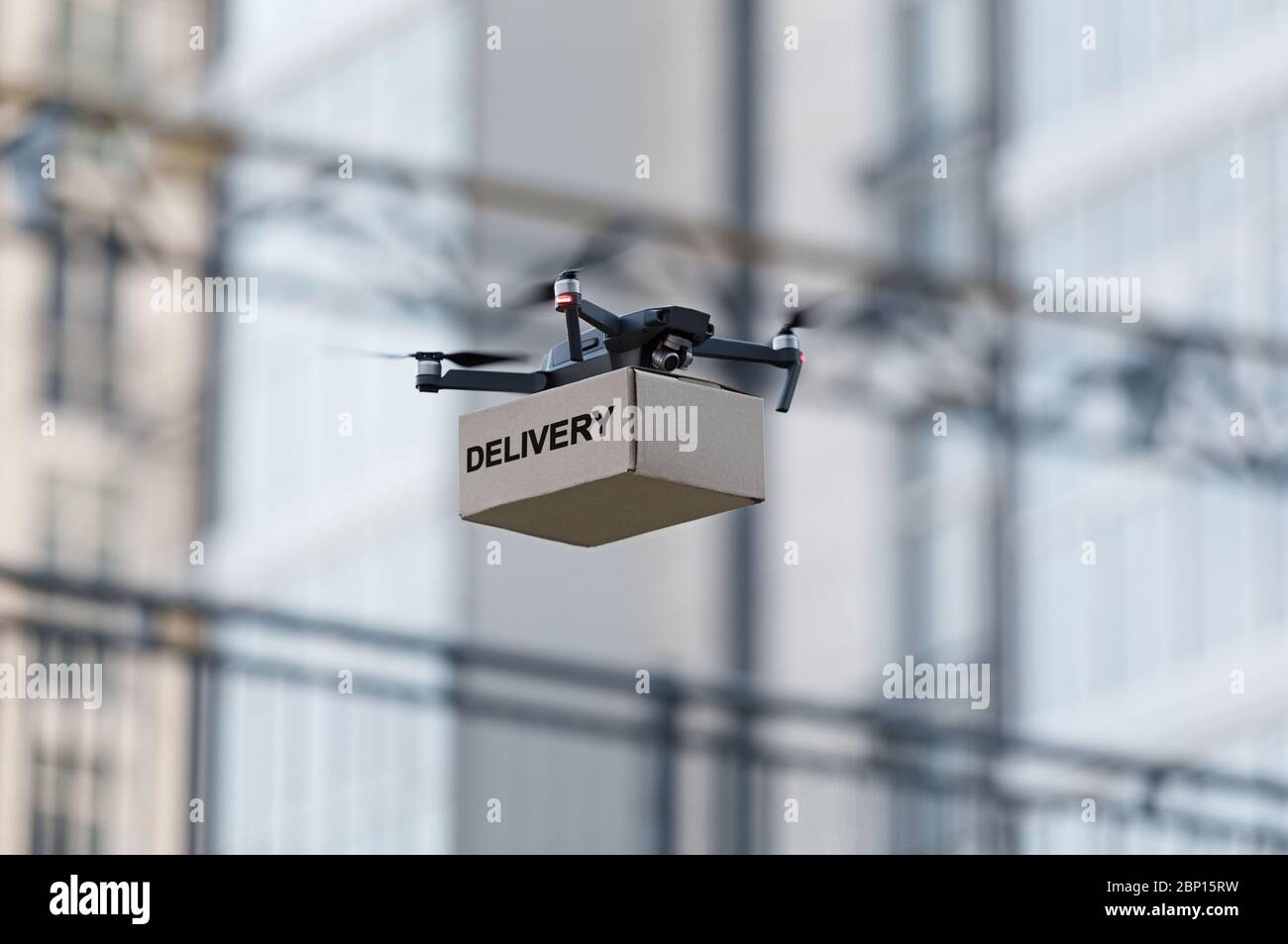 Drone delivering package hi-res stock photography and images - Alamy