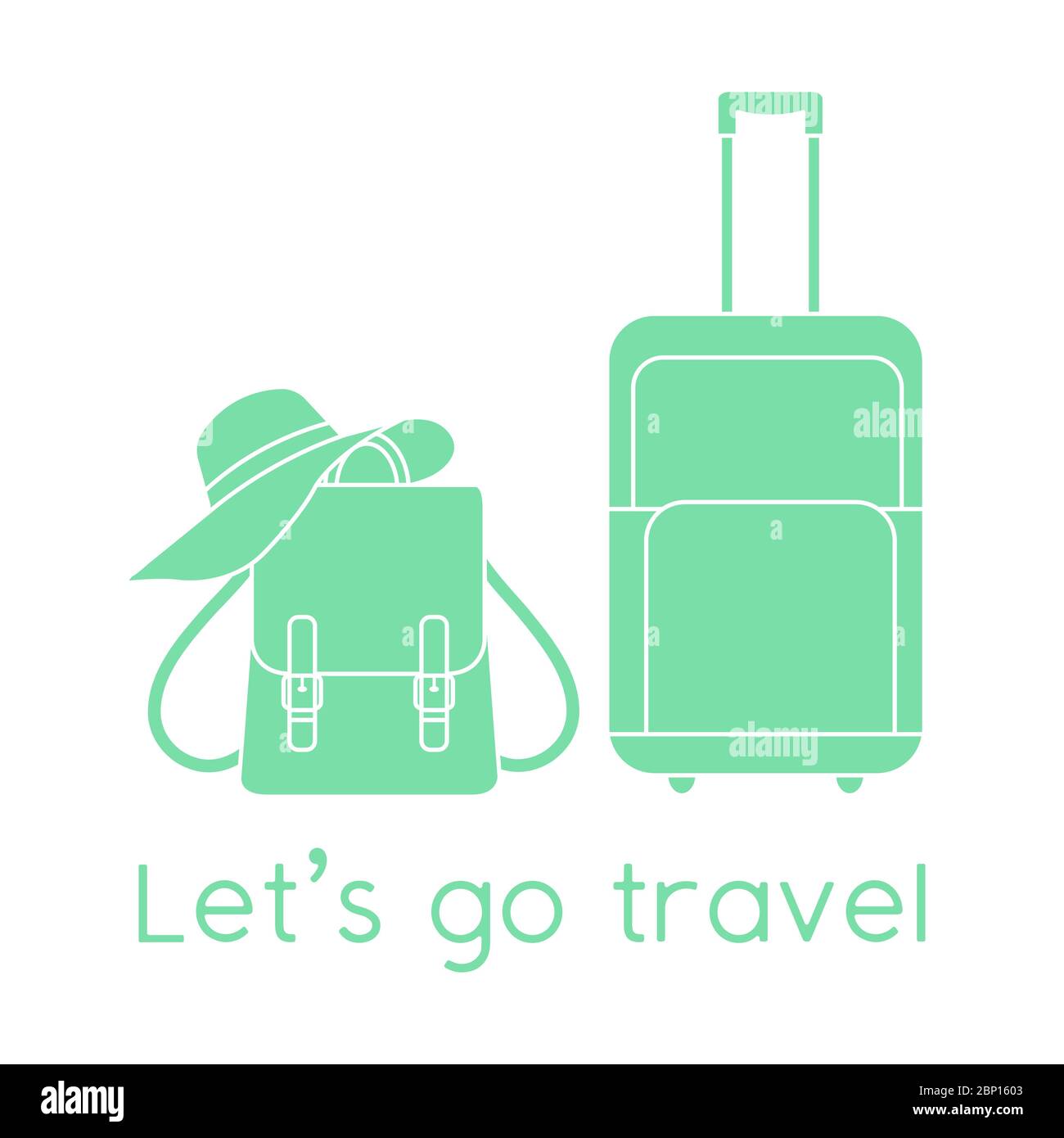 let's go suitcase