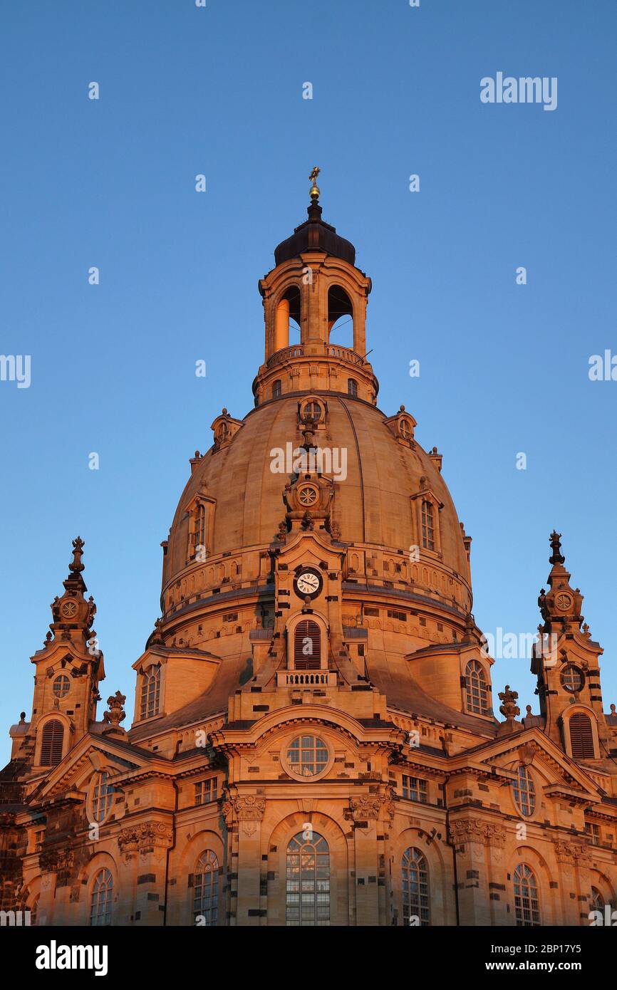 Church of our Ladies in Dresden Stock Photo Alamy