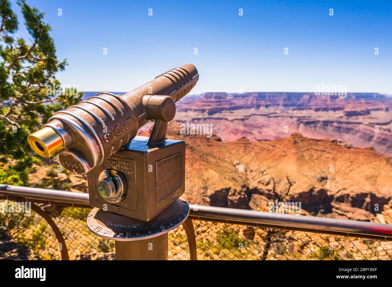 public telescope in grand canyon,Arizona,usa Stock Photo - Alamy