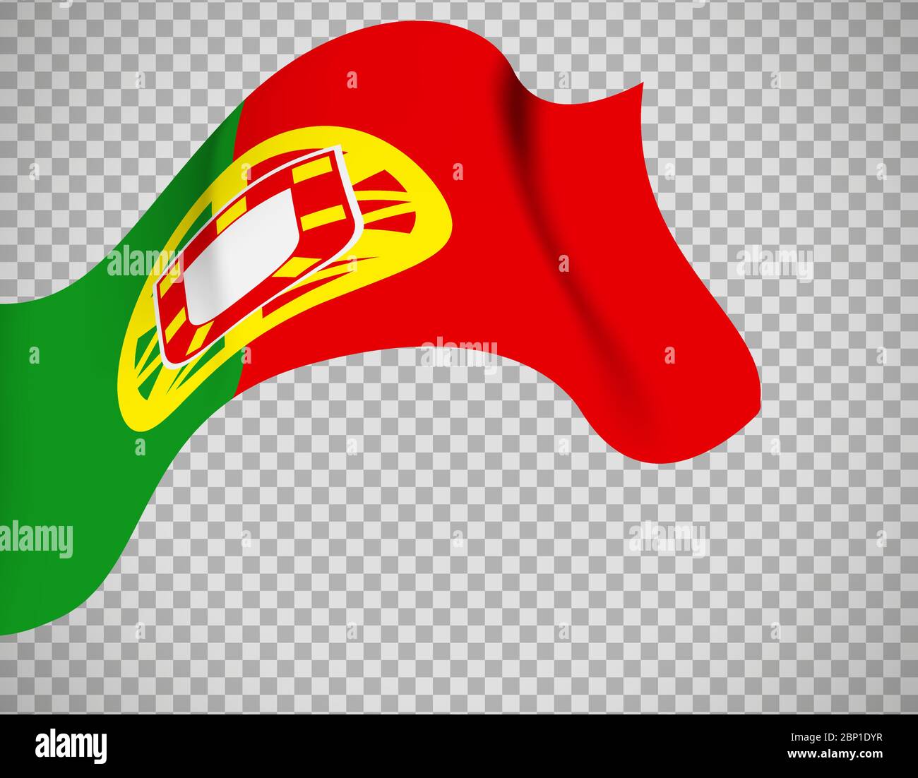 Portugal Flag Icon On Transparent Background Vector Illustration Stock Vector Image Art Alamy